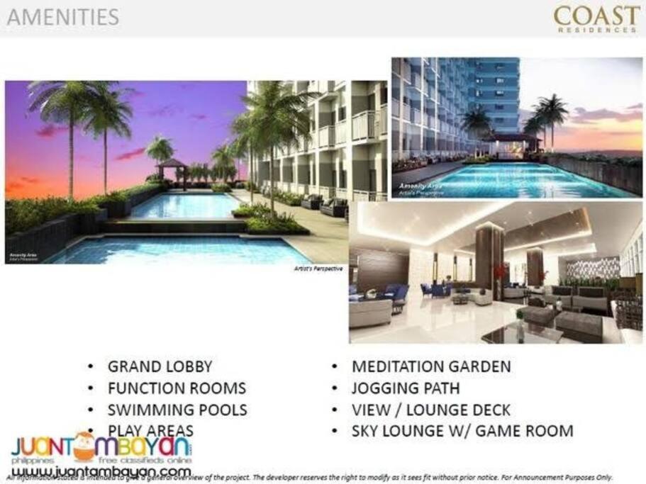 Smdc Coast Residences Lovely Fully-Furnished 1 Bedroom Condo With Pool 마닐라 외부 사진